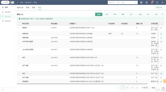 在线人事管理系统