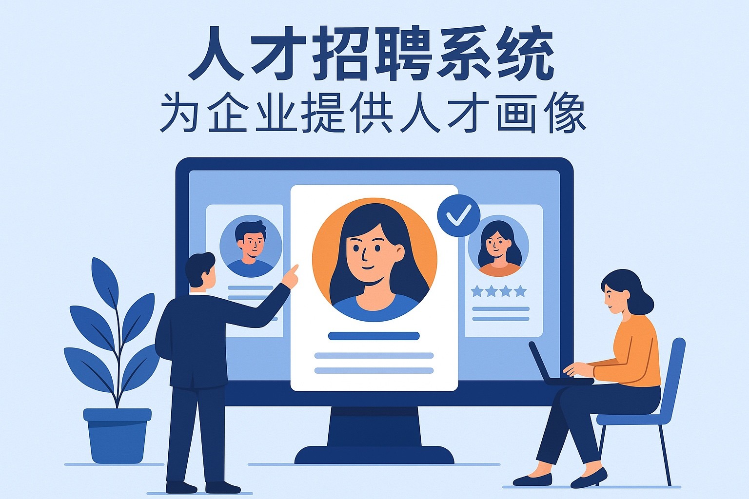 人才招聘系统为企业提供人才画像